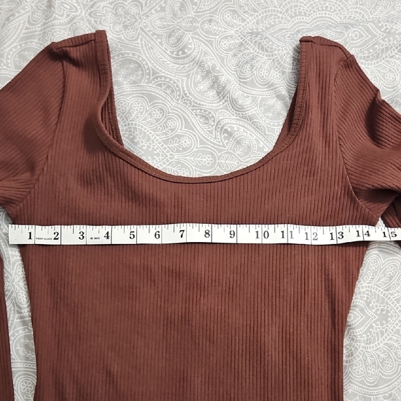 PINK Victoria's Secret Chocolate Brown Bodysuit - Picture 8 of 11